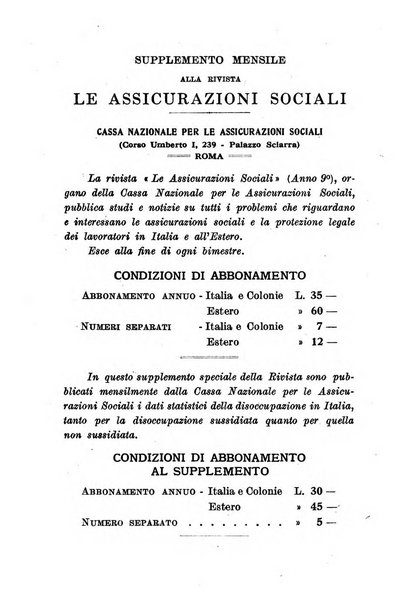 L'assicurazione contro la disoccupazione in Italia