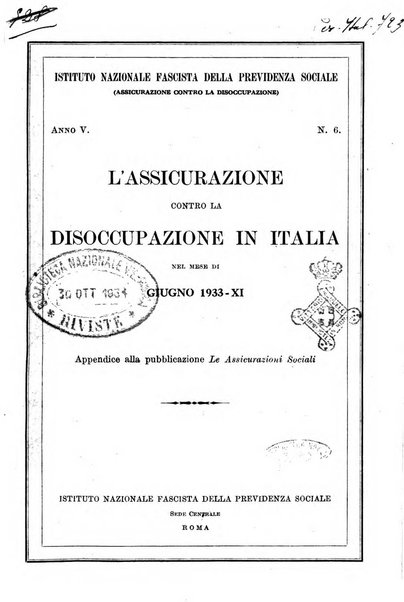 L'assicurazione contro la disoccupazione in Italia