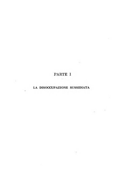 L'assicurazione contro la disoccupazione in Italia