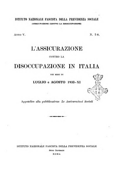 L'assicurazione contro la disoccupazione in Italia