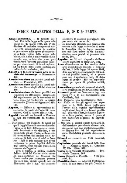 Annali delle strade comunali obbligatorie e della viabilita ordinaria raccolta contenente gli atti ufficiali, i pareri del Consiglio di Stato..