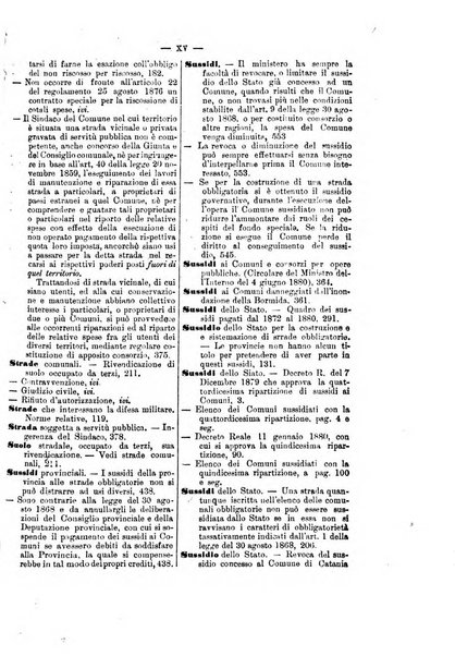 Annali delle strade comunali obbligatorie e della viabilita ordinaria raccolta contenente gli atti ufficiali, i pareri del Consiglio di Stato..