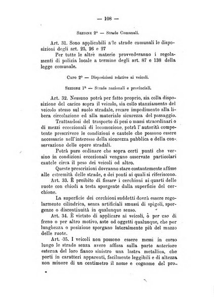 Annali delle strade comunali obbligatorie e della viabilita ordinaria raccolta contenente gli atti ufficiali, i pareri del Consiglio di Stato..