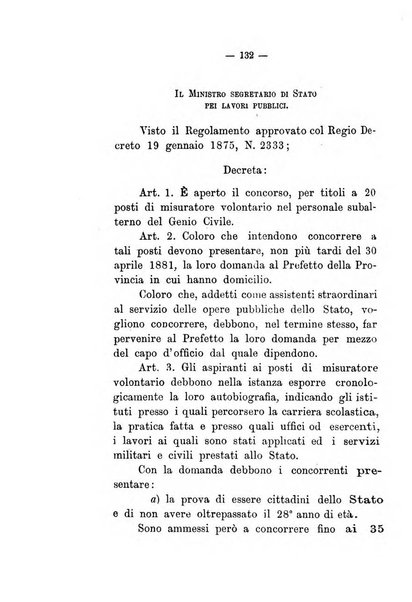 Annali delle strade comunali obbligatorie e della viabilita ordinaria raccolta contenente gli atti ufficiali, i pareri del Consiglio di Stato..