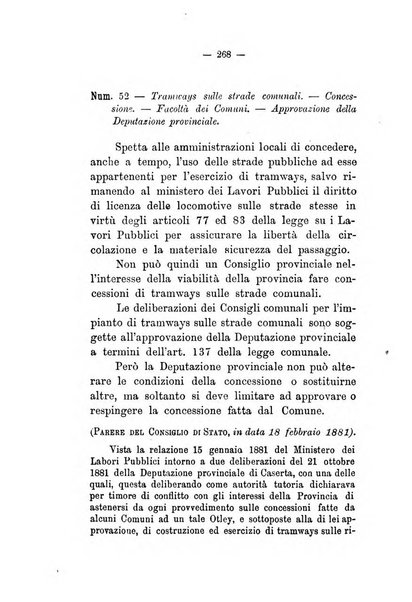 Annali delle strade comunali obbligatorie e della viabilita ordinaria raccolta contenente gli atti ufficiali, i pareri del Consiglio di Stato..