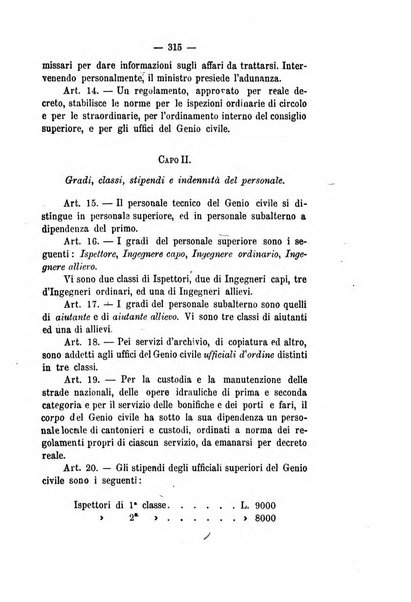 Annali delle strade comunali obbligatorie e della viabilita ordinaria raccolta contenente gli atti ufficiali, i pareri del Consiglio di Stato..