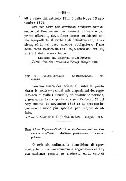 Annali delle strade comunali obbligatorie e della viabilita ordinaria raccolta contenente gli atti ufficiali, i pareri del Consiglio di Stato..