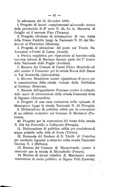 Annali delle strade comunali obbligatorie e della viabilita ordinaria raccolta contenente gli atti ufficiali, i pareri del Consiglio di Stato..