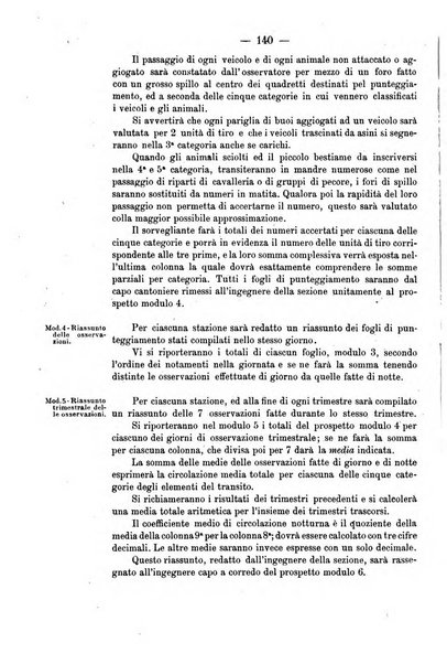 Annali delle strade comunali obbligatorie e della viabilita ordinaria raccolta contenente gli atti ufficiali, i pareri del Consiglio di Stato..