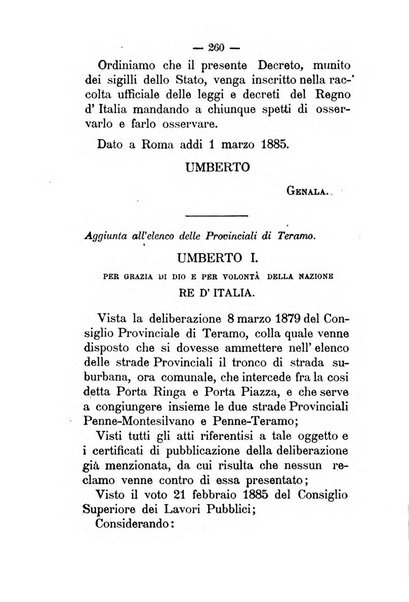 Annali delle strade comunali obbligatorie e della viabilita ordinaria raccolta contenente gli atti ufficiali, i pareri del Consiglio di Stato..