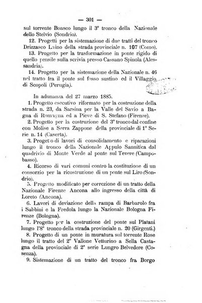 Annali delle strade comunali obbligatorie e della viabilita ordinaria raccolta contenente gli atti ufficiali, i pareri del Consiglio di Stato..