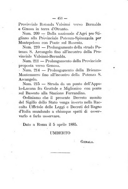 Annali delle strade comunali obbligatorie e della viabilita ordinaria raccolta contenente gli atti ufficiali, i pareri del Consiglio di Stato..