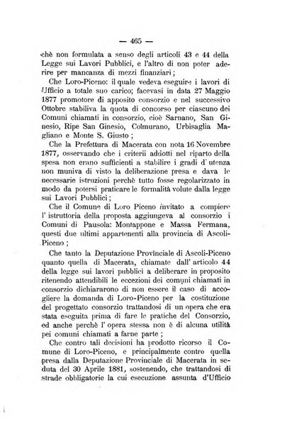 Annali delle strade comunali obbligatorie e della viabilita ordinaria raccolta contenente gli atti ufficiali, i pareri del Consiglio di Stato..