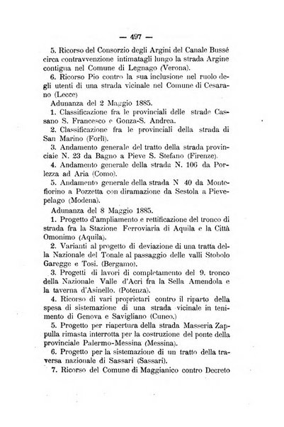 Annali delle strade comunali obbligatorie e della viabilita ordinaria raccolta contenente gli atti ufficiali, i pareri del Consiglio di Stato..