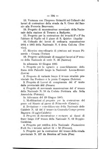 Annali delle strade comunali obbligatorie e della viabilita ordinaria raccolta contenente gli atti ufficiali, i pareri del Consiglio di Stato..