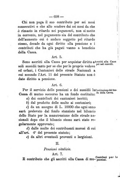 Annali delle strade comunali obbligatorie e della viabilita ordinaria raccolta contenente gli atti ufficiali, i pareri del Consiglio di Stato..