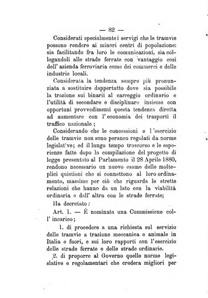 Annali delle strade comunali obbligatorie e della viabilita ordinaria raccolta contenente gli atti ufficiali, i pareri del Consiglio di Stato..