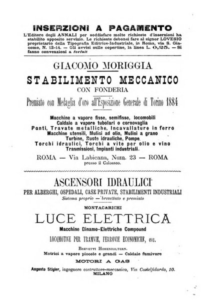 Annali delle strade comunali obbligatorie e della viabilita ordinaria raccolta contenente gli atti ufficiali, i pareri del Consiglio di Stato..