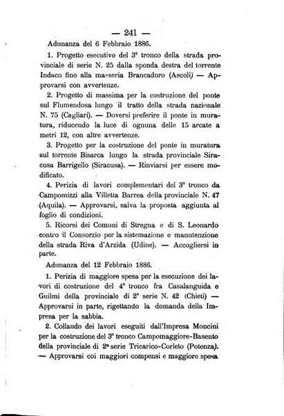 Annali delle strade comunali obbligatorie e della viabilita ordinaria raccolta contenente gli atti ufficiali, i pareri del Consiglio di Stato..