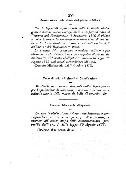 Annali delle strade comunali obbligatorie e della viabilita ordinaria raccolta contenente gli atti ufficiali, i pareri del Consiglio di Stato..