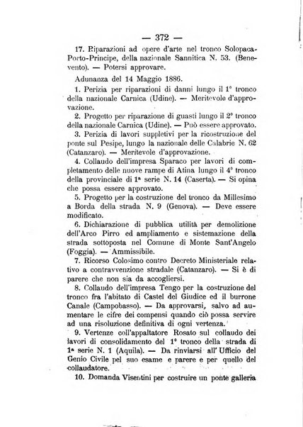 Annali delle strade comunali obbligatorie e della viabilita ordinaria raccolta contenente gli atti ufficiali, i pareri del Consiglio di Stato..