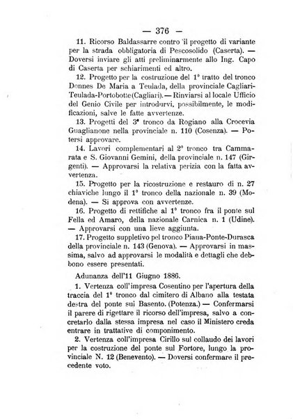 Annali delle strade comunali obbligatorie e della viabilita ordinaria raccolta contenente gli atti ufficiali, i pareri del Consiglio di Stato..