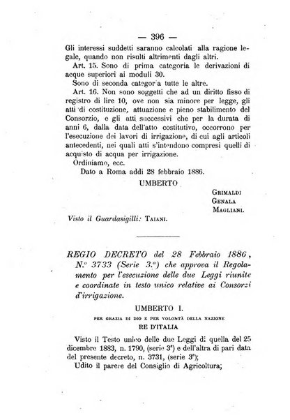 Annali delle strade comunali obbligatorie e della viabilita ordinaria raccolta contenente gli atti ufficiali, i pareri del Consiglio di Stato..