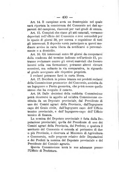 Annali delle strade comunali obbligatorie e della viabilita ordinaria raccolta contenente gli atti ufficiali, i pareri del Consiglio di Stato..