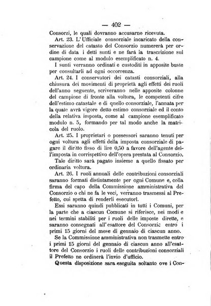 Annali delle strade comunali obbligatorie e della viabilita ordinaria raccolta contenente gli atti ufficiali, i pareri del Consiglio di Stato..