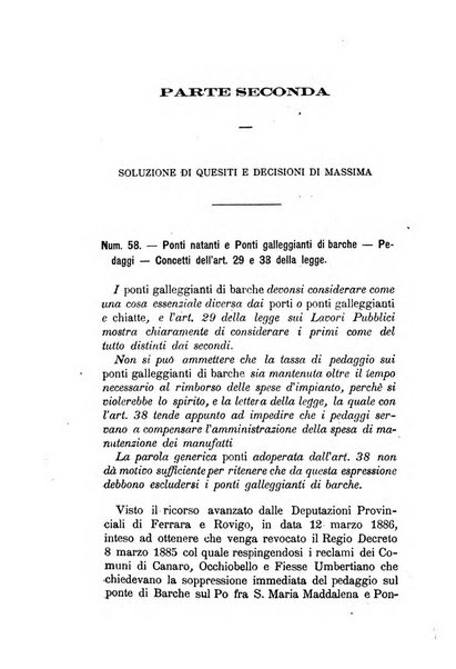 Annali delle strade comunali obbligatorie e della viabilita ordinaria raccolta contenente gli atti ufficiali, i pareri del Consiglio di Stato..