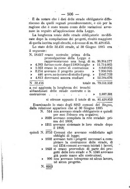 Annali delle strade comunali obbligatorie e della viabilita ordinaria raccolta contenente gli atti ufficiali, i pareri del Consiglio di Stato..