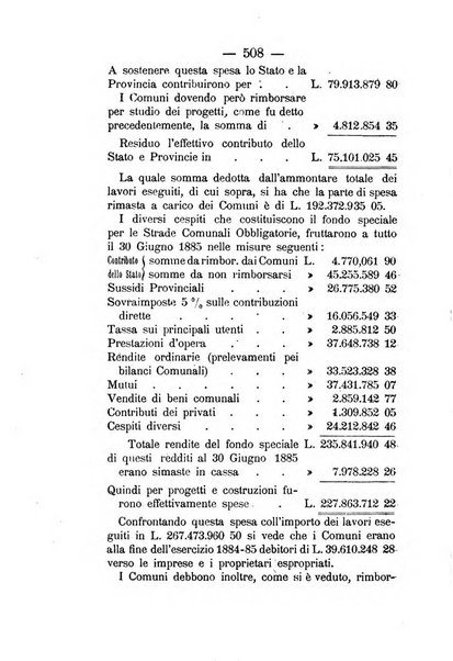 Annali delle strade comunali obbligatorie e della viabilita ordinaria raccolta contenente gli atti ufficiali, i pareri del Consiglio di Stato..