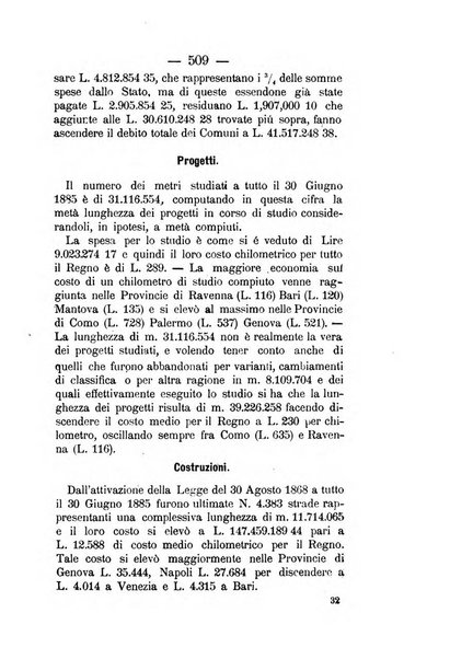 Annali delle strade comunali obbligatorie e della viabilita ordinaria raccolta contenente gli atti ufficiali, i pareri del Consiglio di Stato..