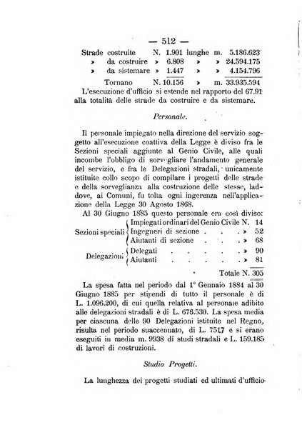 Annali delle strade comunali obbligatorie e della viabilita ordinaria raccolta contenente gli atti ufficiali, i pareri del Consiglio di Stato..