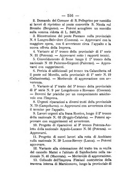 Annali delle strade comunali obbligatorie e della viabilita ordinaria raccolta contenente gli atti ufficiali, i pareri del Consiglio di Stato..