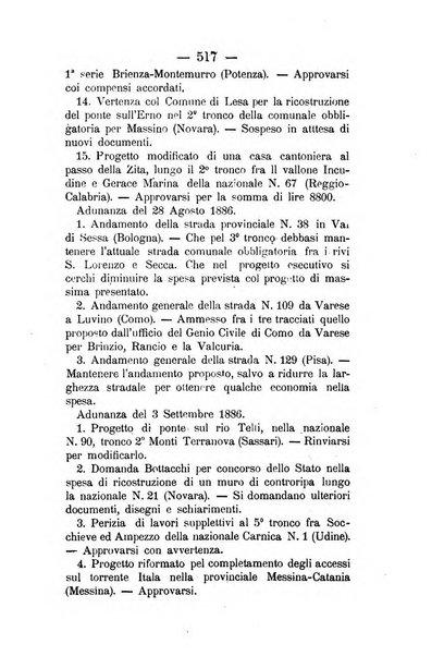 Annali delle strade comunali obbligatorie e della viabilita ordinaria raccolta contenente gli atti ufficiali, i pareri del Consiglio di Stato..