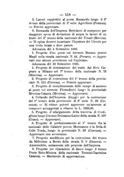 Annali delle strade comunali obbligatorie e della viabilita ordinaria raccolta contenente gli atti ufficiali, i pareri del Consiglio di Stato..