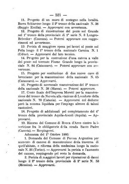 Annali delle strade comunali obbligatorie e della viabilita ordinaria raccolta contenente gli atti ufficiali, i pareri del Consiglio di Stato..