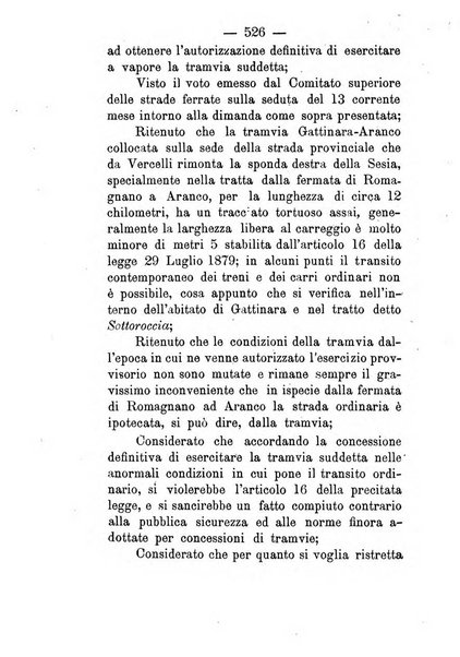 Annali delle strade comunali obbligatorie e della viabilita ordinaria raccolta contenente gli atti ufficiali, i pareri del Consiglio di Stato..