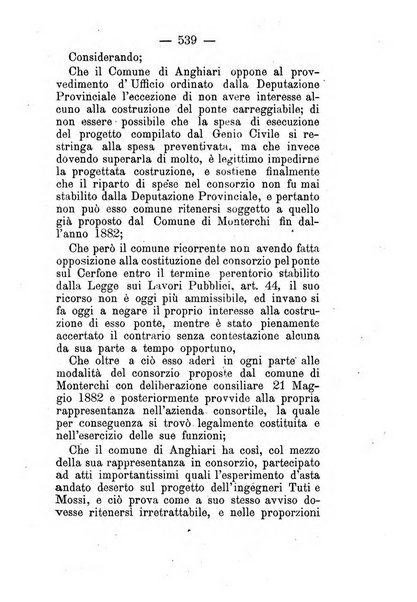 Annali delle strade comunali obbligatorie e della viabilita ordinaria raccolta contenente gli atti ufficiali, i pareri del Consiglio di Stato..