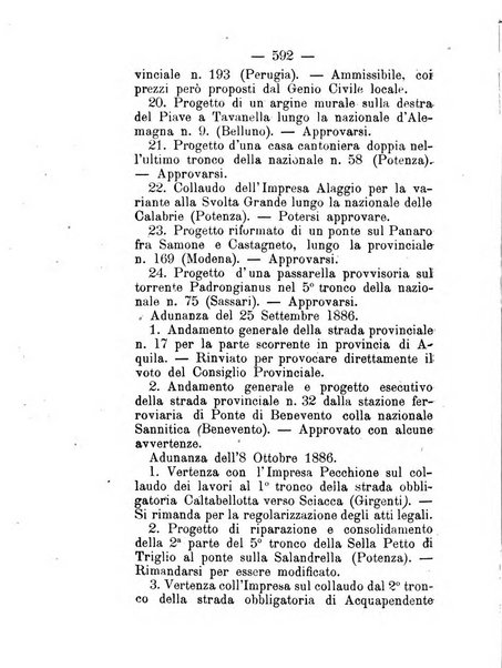 Annali delle strade comunali obbligatorie e della viabilita ordinaria raccolta contenente gli atti ufficiali, i pareri del Consiglio di Stato..