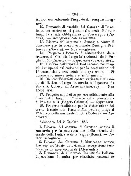 Annali delle strade comunali obbligatorie e della viabilita ordinaria raccolta contenente gli atti ufficiali, i pareri del Consiglio di Stato..