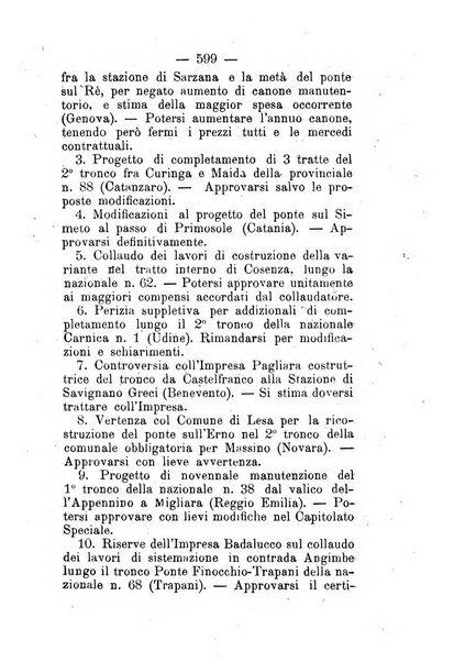 Annali delle strade comunali obbligatorie e della viabilita ordinaria raccolta contenente gli atti ufficiali, i pareri del Consiglio di Stato..