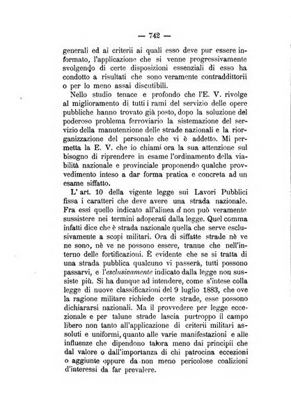 Annali delle strade comunali obbligatorie e della viabilita ordinaria raccolta contenente gli atti ufficiali, i pareri del Consiglio di Stato..