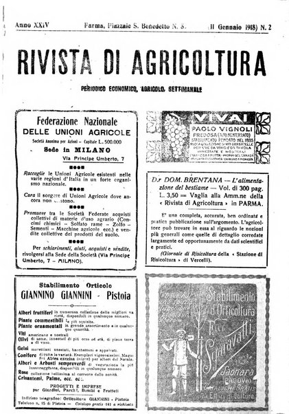 Rivista di agricoltura