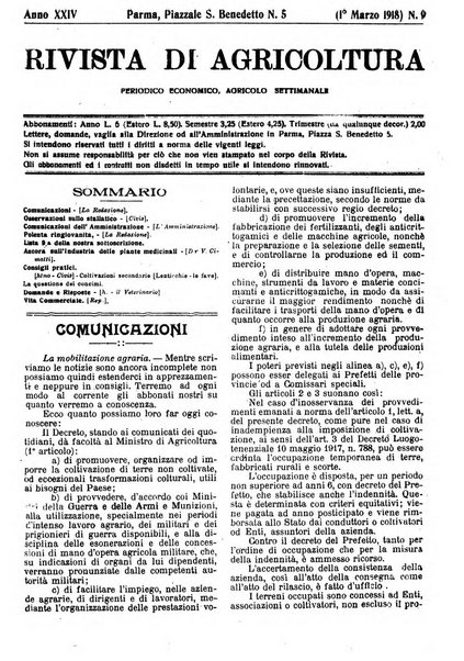 Rivista di agricoltura