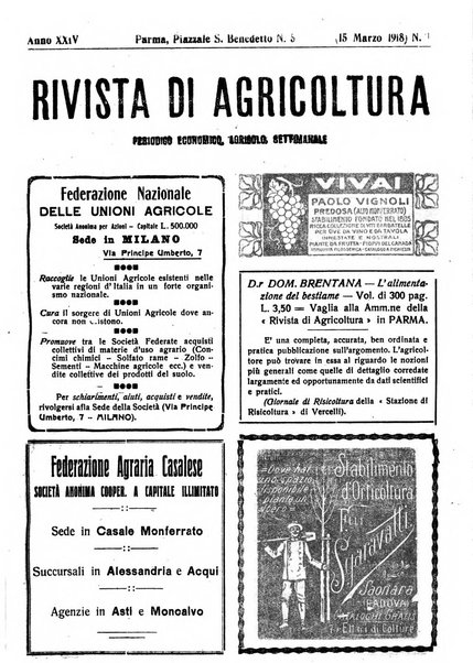 Rivista di agricoltura