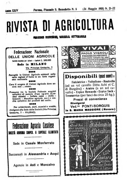 Rivista di agricoltura