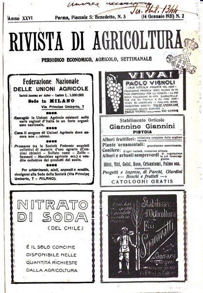 Rivista di agricoltura