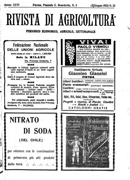 Rivista di agricoltura